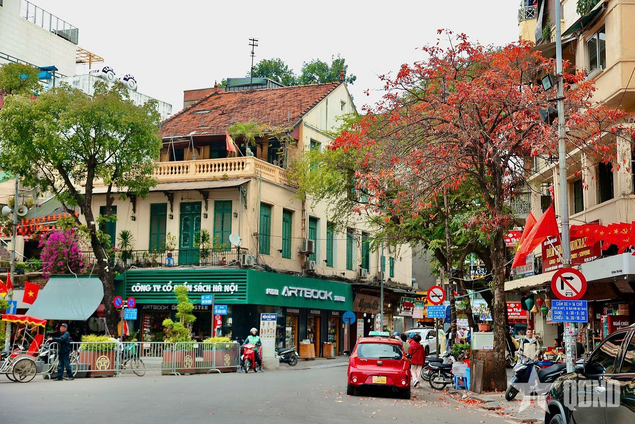 Hà Nội dịu dàng mùa cây thay lá